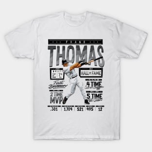 Frank Thomas Chicago W Stats T-Shirt